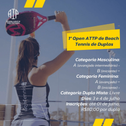 1o Attp Open de Beach Tennis - Categoria Feminino Intermediário