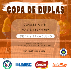 COPA DE DUPLAS - Classe A