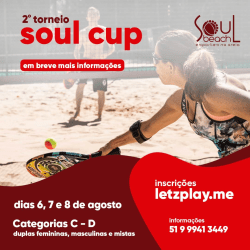 Soul Cup - 2º Torneio - Masculino +40