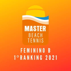 1º Ranking Master Beach Tennis 2021 - Feminino B