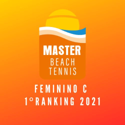 1º Ranking Master Beach Tennis 2021 - Feminino C