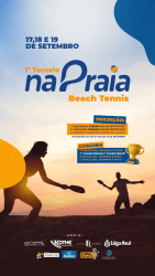 1º Torneio na Praia Beach Tennis - Mista C