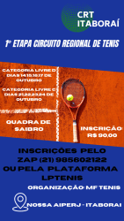 1° Etapa CRT Circuito Regional de Tenis em Itaboraí  - Categoria C