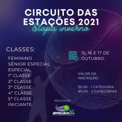 Circuito das Estações Approach 4x4 - Etapa Inverno 2021 - SÊNIOR ESPECIAL