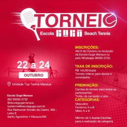 2° Torneio Beach Tennis