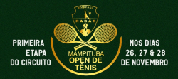 1ª Etapa "Circuito Empresas Radar" Mampi Open de Tênis - Categoria 3ª F Classe