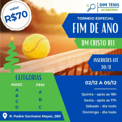 Torneio Especial Fim de Ano - DM Cristo Rei - FEMININO B