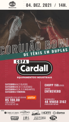 Corujão Bowl de Tênis em Duplas - Copa Cardall - Categoria C (4ª / 5ª classes)