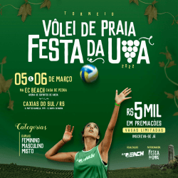 TORNEIO VÔLEI DE PRAIA - FESTA DA UVA 2022