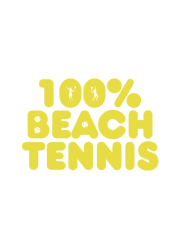 100% Beach Tennis - Dupla Mista Fixa Intermediária 