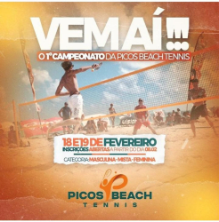 1° Torneio Picos Beach Tennis  - Feminina