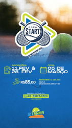 2ª Copa Start In Tennis - Iniciantes - Bola Verde