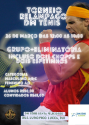 Torneio Relâmpago DM Tênis - Masculino B