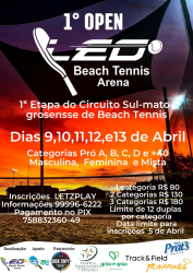 1º Open Léo Beach Tennis Arena - Dupla Masculina D