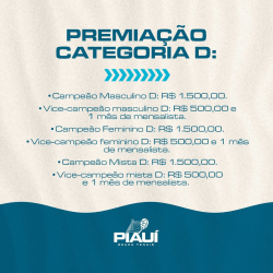 1º Torneio Piauí BeachTennis 25K - Feminino D