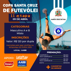 II Copa de Futevôlei  - Misto