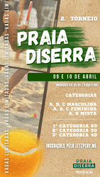 2º Torneio Praia DiSerra - Poços de Caldas | MG - Mista B