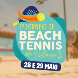 1º TORNEIO DE BEACH TENNIS DO VILLAGE 3 - Mista