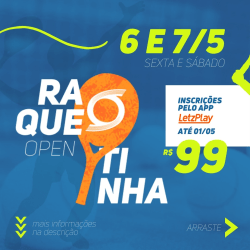 Open Moving de Raquetinha  - Feminina Open (B e C)