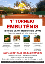 1º Torneio Embu Tênis - Avançado - A