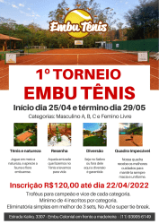 1º Torneio Embu Tênis - Iniciante - C