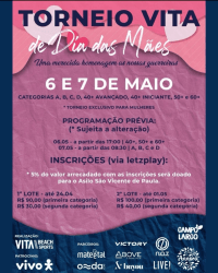 Torneio Vita de Dia das Mães - Feminino 50+