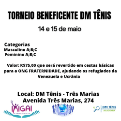 Torneio Beneficente Dm Tênis - Masculino A 