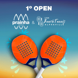 Open Liga Beach Tennis - Prainha Tamboré - DUPLAS - MISTA INICIANTE