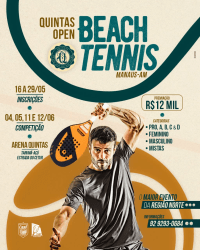 CBBT100 - Quintas Open de Beach Tennis - 3ª Etapa - Dupla Masculino Profissional