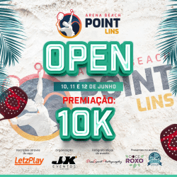 OPEN ARENA BEACH POINT LINS - MASCULINA B