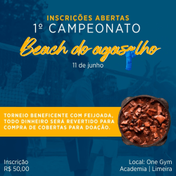 1º Beach do Agasalho - Masculino Open