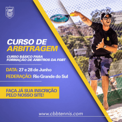 CURSO ON LINE DE ARBITRAGEM - MODULO I - CURSO DE ARBITRAGEM - MODULO I - ON LINE