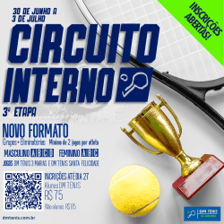 3ª Etapa Circuito Interno Dm Tênis - Feminino A