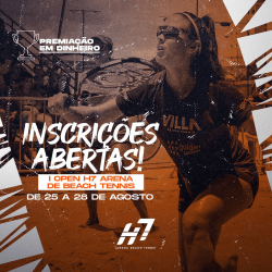 I Open H7 Arena de Beach Tennis - Duplas Feminino C