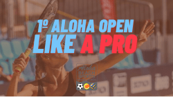 Aloha Like a PRO - Masculino B/C