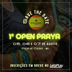 1º Open PRAYA Beach Tennis - Poços de Caldas | MG - Masculino A