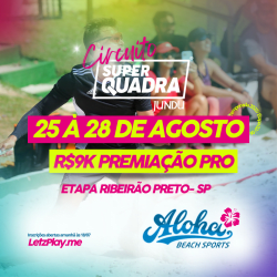 2ª Etapa Aloha Beach Sports- Ribeirão Preto/ SP - Dupla Mista A