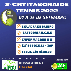 CRT Circuito Regional de Tenis em Itaboraí 