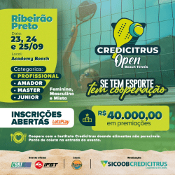 CBBT 500 - Credicitrus Open - Amador - Masculino C