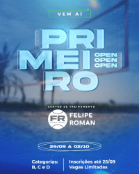 1º Open CT Felipe Roman - Masculino B