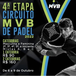 4a Etapa Circuito MVB Padel 2022 - 5a Masc