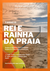 Rei e Rainha da Praia  - A+B Masculina 