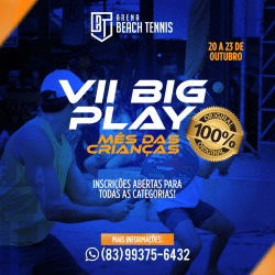 VII Big Play Arena BT - Edição Mês das Crianças  - Mista C