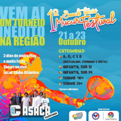 Mucuri Beach Tennis FESTIVAL - Duplas Feminino A