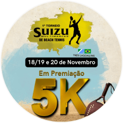 1° torneio Open " Suizu Multimarcas - Três Lagoas" - Categoria D - Masculino