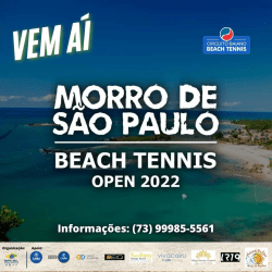 FBBT100 -  MORRO DE SAO PAULO BEACH TENNIS OPEN 2022 - Dupla Masculino 50+