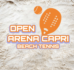 Open ARENA CAPRI Beach Tennis by SMASH Beach Sports - MASCULINO A