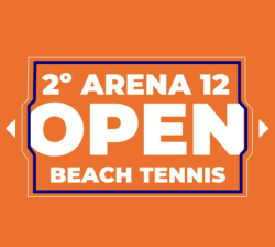 2° ARENA 12 OPEN - BEACH TÊNNIS   - SIMPLES  MASCULINO INICIANTE