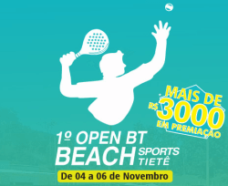 1º OPEN BT BEACH SPORTS TIETÊ - MISTA C