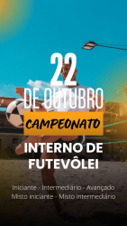 1º Torneio Interno de Futevolei - Soul Beach - Misto Iniciante (Com Cavalinho)